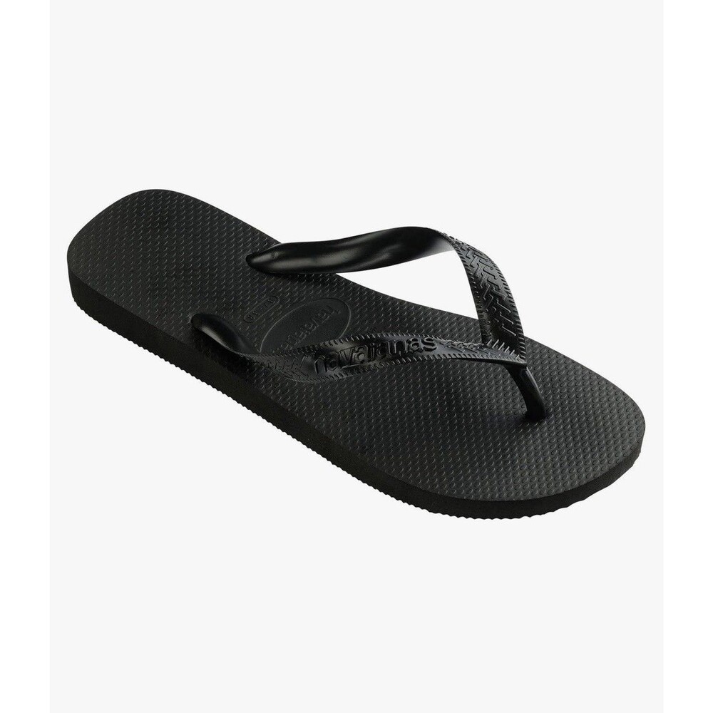 Havaianas Top Flip Flops Sandals Black Rubber Thong Men’s Size 11/12 New